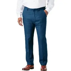 KS Island by KingSize Men's Big & Tall &trade; Linen Blend Plain Front Dress Pants