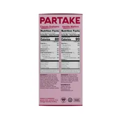 Partake Gluten Free Vegan Vanilla Wafer and Classic Grahams - 6.7oz/10ct