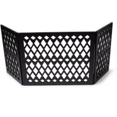 Hoovy Short Dog Gate, Freestanding Decorative Pet Gates, Foldable Gate, Dog Gate for Doorways