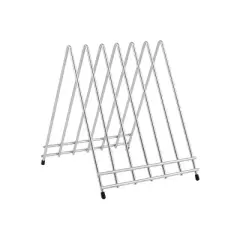Winco Cutting Board Rack, 6 Slots, Chrome, 10" - Pack of 1