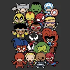 Men's Marvel Kawaii Hero Shot T-Shirt