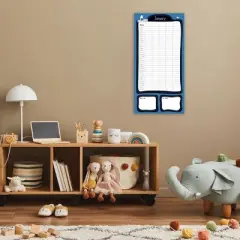 2026 Square Wall Calendar, Family Home, 16-Month Home Organizers Theme with 180 Reminder Stickers (12x12 In)