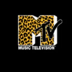 Men's MTV Small Cheetah Print Logo Jogger Sweatpants