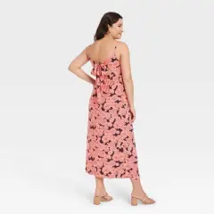 Sleeveless Tie-Back Woven Maxi Maternity Dress - Isabel Maternity by Ingrid & Isabel&trade; Floral
