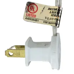 J. Hofert Co Everglow Steady Mini Christmas Light Set Pink - 9.1 ft White Wire - 50ct