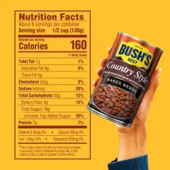 Bush's Country Style Baked Beans - 28oz