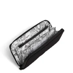 Vera Bradley Women's Microfiber RFID Accordion Wristlet