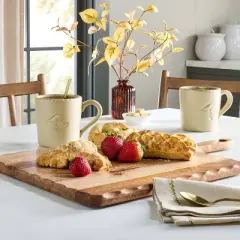 Carved Edge Square Wood Board - Hearth & Hand&trade; with Magnolia