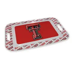 NCAA Texas Tech Red Raiders Repeat Logo Party Serving Tray