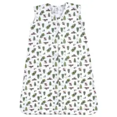 Luvable Friends Baby Boy Sleeveless Jersey Cotton Sleeping Bag, Sack, Blanket, Moose Jersey