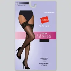 Hanes Premium Women's Sheer Thigh Highs