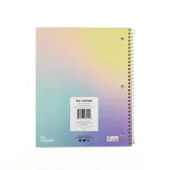 Be Rooted 8.5"x10.5" Spiral Notebook College Ruled 2 Girls Ombre, School Supplies
