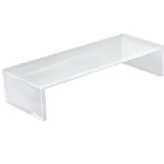 Azar Displays Clear Acrylic Monitor Riser 21"W x 7.75"D x 4.5"H