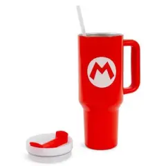 Nintendo Stainless Steel 40oz Mario Tumbler