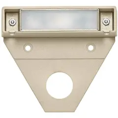 Hinkley Nuvi 3 1/4" Wide Sandstone LED Landscape Deck Light