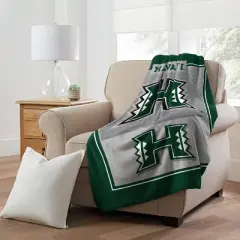 NCAA Hawaii Rainbow Warriors 46''x60'' Leadership Micro Throw Blanket