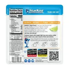 StarKist Smart Bowls Tuna Quinoa & Beans Latin Citrus - 4.5oz