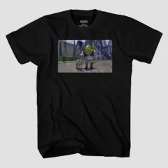 Men's Universal Shrek Short Sleeve Graphic T-Shirt - Black