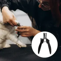Unique Bargains Durable Short Handle Pet Nail Clippers 4.72"x2.76" 1 Pc