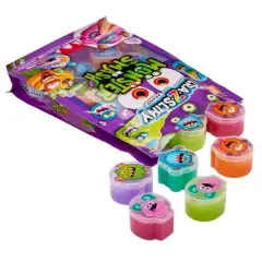 Cra-Z-Slimy Halloween Monster Smash Party - 15pk: Includes 15 Pieces of Educational Slimes and Putties