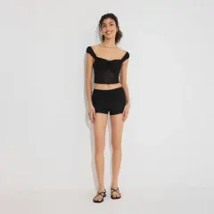 Women's Textured Knit Shorts - Wild Fable&trade;