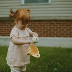 Pebble Chic Basket - Yellow