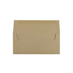 JAM Paper #10 Business Envelope 4 1/8" x 9 1/2" Brown Kraft 25/Pack (6314842)