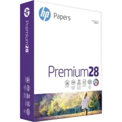 HP Paper 28 lb. Acid-Free 8-1/2"Wx11"H 500 SH/RM White 205200