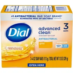 Dial Antibacterial Deodorant Gold Bar Soap