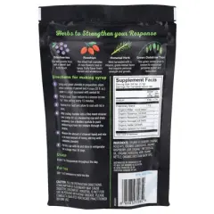 Frontier Co-op Organic Elderberry & Herbal Blend For Making Syrup, Strength Blend, 4.23 oz (120 g)