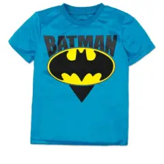Warner Bros. Batman Toddler Boys 3 Piece Outfit Set: T-Shirt Shorts Yellow 