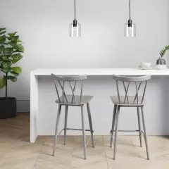 Becket Metal X Back Counter Height Barstool - Project 62&trade;