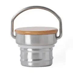 Elemental&reg; Classic Stainless Steel 25-Oz. Water Bottle Thermos with Screw-on Lid and Metal Ring