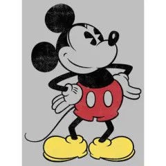 Women's Mickey & Friends Classic Mickey Distressed T-Shirt