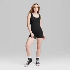 Women's Seamless Fabric Reversible Romper - Wild Fable&trade;