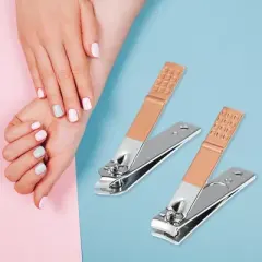 Unique BargainsStainless Steel Manicure Nail Clippers Pedicure Tools Rose Gold Tone 7 in 1 Set