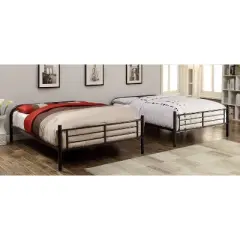 Twin Over Twin Kids' Dero Bed Black - ioHOMES