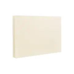 JAM Paper Smooth Personal Notecards Ivory 175971