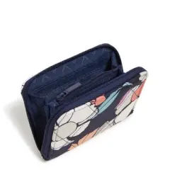 Vera Bradley Women's Outlet Ultralight Small Zip-Around Wallet