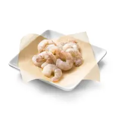 31/40 Wild Caught Large Raw Shrimp, Tail-Off, Peeled & Deveined - Frozen - 16oz - Good & Gather&trade;