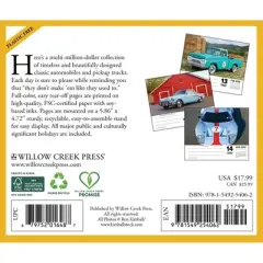 Willow Creek Press 2026 Classic Cars and Trucks Box Calendar
