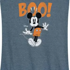 Women's - Disney - Mickey Halloween Animation Graphic Racerback Tank