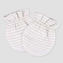 Gerber Baby 3pk Hats & Mittens - White