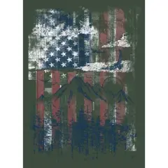 Junior's Lost Gods Distressed American Mountain Festival Muscle Tee