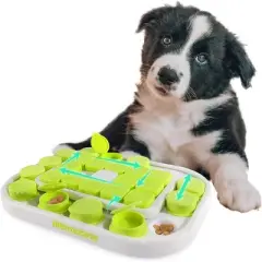 Allforpaws Interactives Dog Puzzle Toys Mentally Stimulating Treat Dispenser for Training