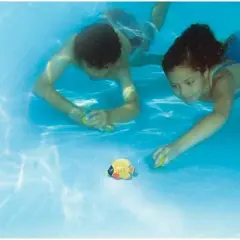 Swim Central 4ct Jumbo Dive'N'Catch Fish Shaped Swimming Pool Game - Vibrantly Colored