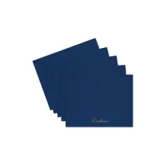 Great Papers Excellence Certificate Holders 9.34" x 12" Blue/Gold 5/Pack (2017044)
