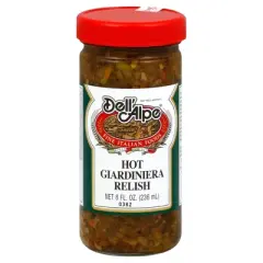 Dell Alpe Giardiniera Relish Hot - Case of 12 - 8oz