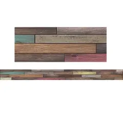Teacher Created Resources Home Sweet Classroom Reclaimed Wood Border Trim 3'' x 35'' 6 Packs