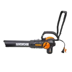 Worx WG522 TRIVAC 12-Amp Electric 3-in-1 Blower/Mulcher/Yard Vacuum